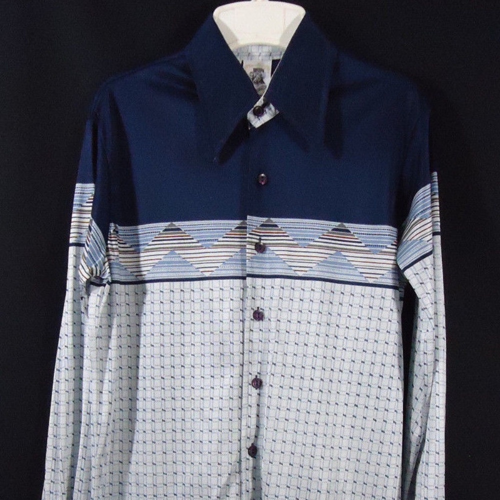 VTG Kennington California Long Sleeve Shirt Disco
